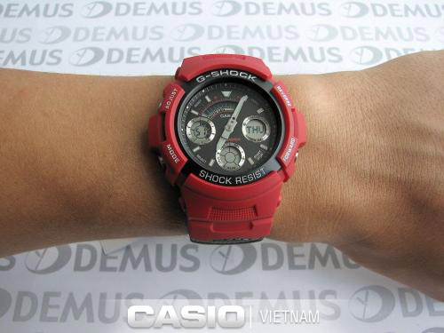 Đồng hồ Casio AW-591RL-4A đeo cực chất